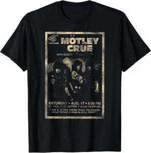 Mötley Crüe Vintage Flyer