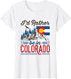 I'd Rather Be in Colorado Roots Souvenir Flag
