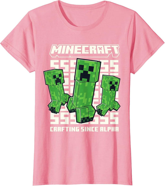 Minecraft Creeper Crafting Since Alpha Retro