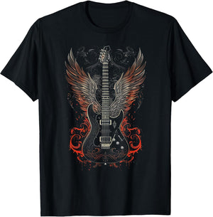 Rock & Roll Guitar with Wings