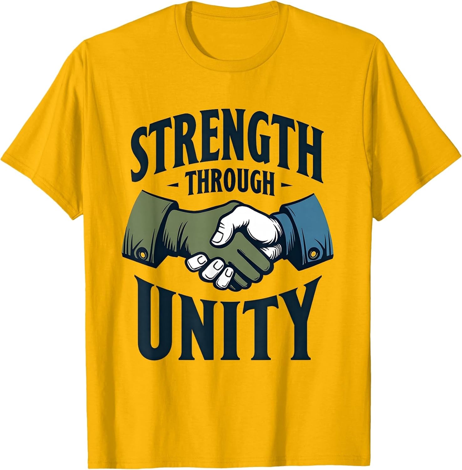 Strength Through Unity Military Graphic Design