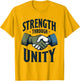 Strength Through Unity Military Graphic Design