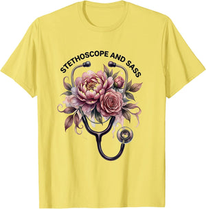 Stethoscope and Sass Nurse Women Design