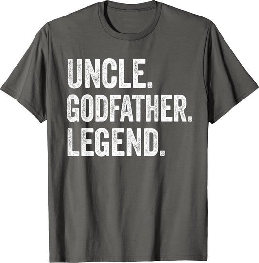 Uncle Godfather Legend - Vintage Distressed Bold Godfather