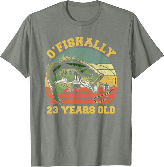 O'Fishally 23 Years Old Fishing Birthday Theme Party 23rd