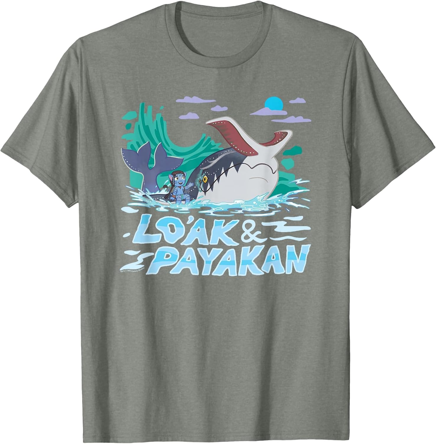 Avatar: The Way of Water Lo'ak & Payakan Best Friends Logo