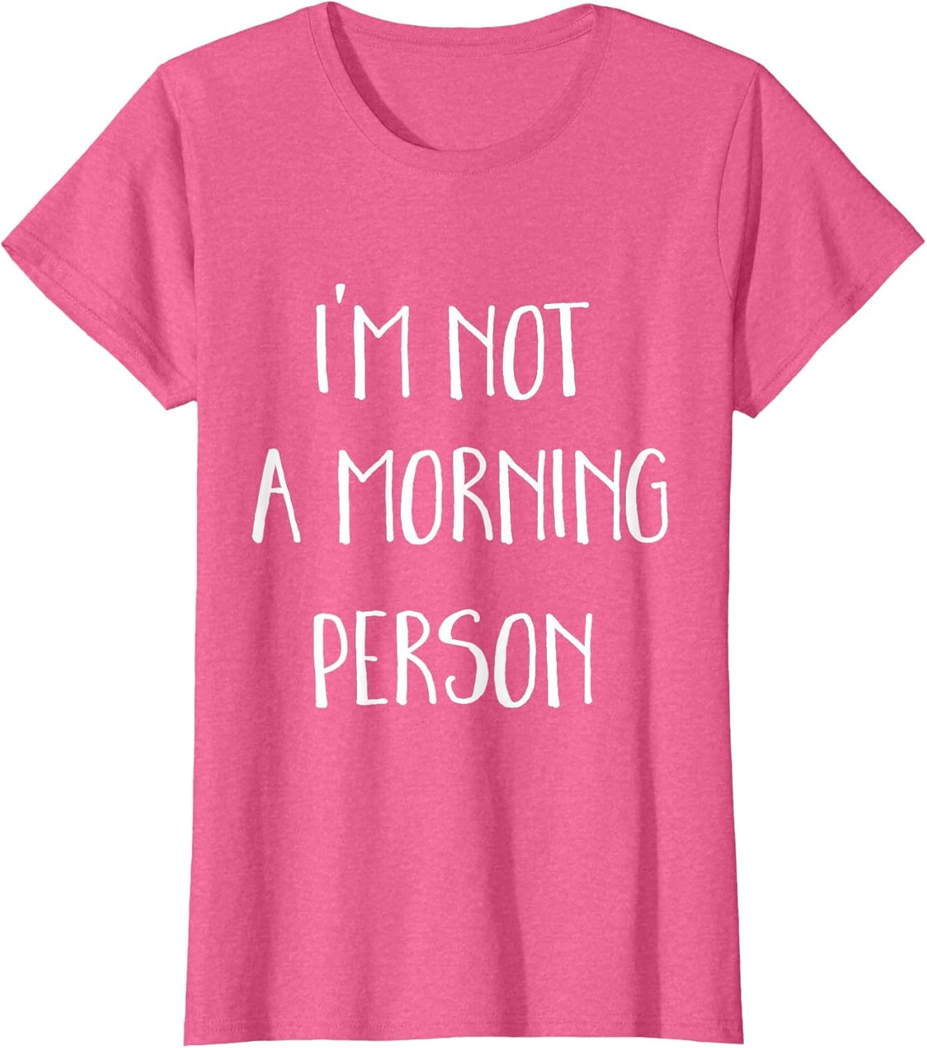 I'm Not A Morning Person T Shirt Grunge Style Sleep in