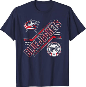 Columbus Blue Jackets Force Navy Officially Licensed