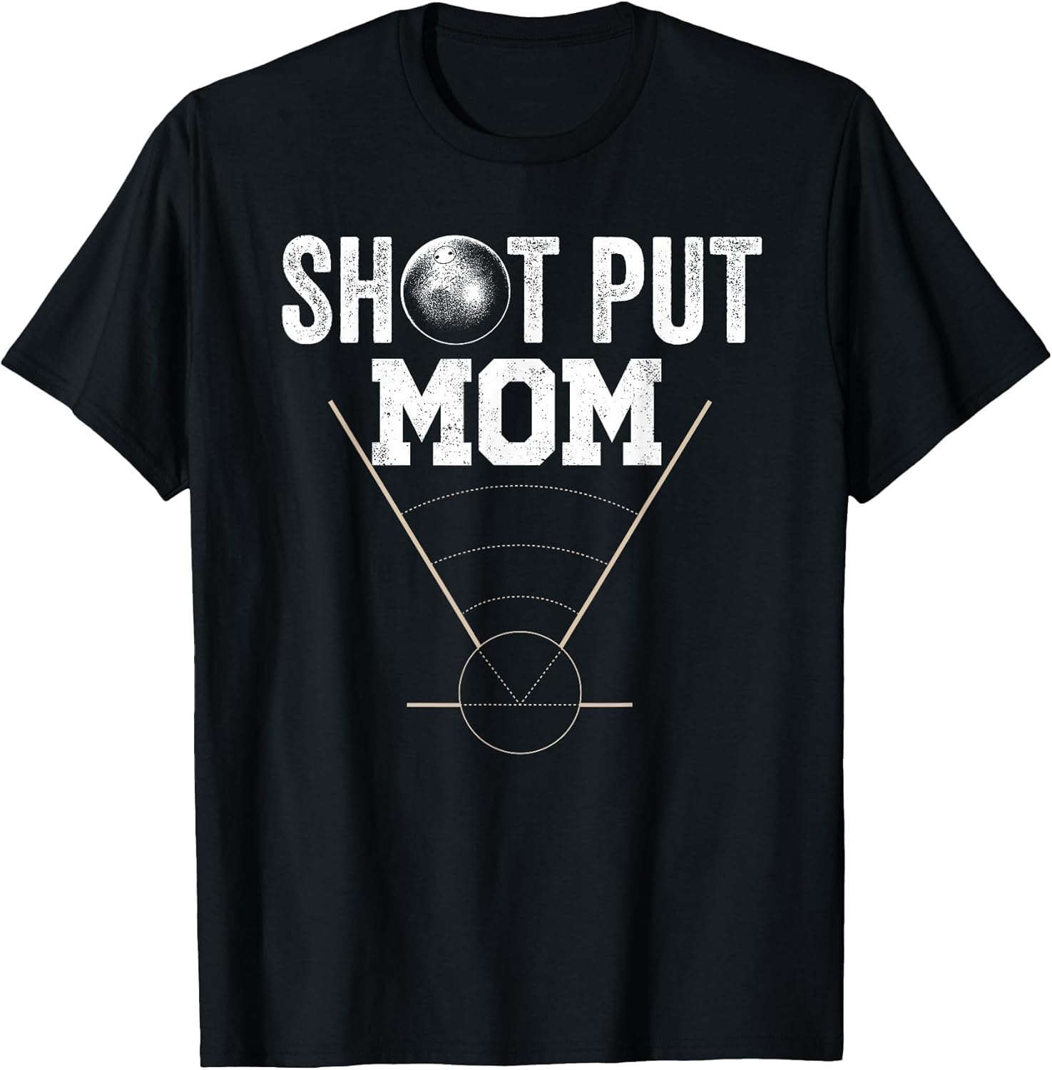 Shot Put Mom Athlete Track and Field