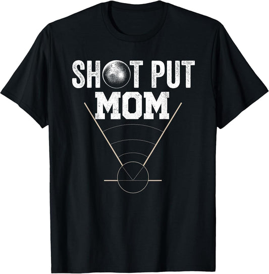 Shot Put Mom Athlete Track and Field