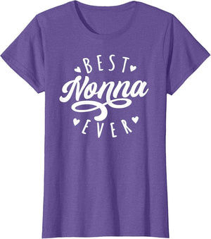 Best Nonna Ever Modern Calligraphy Font Mother's Day Nonna