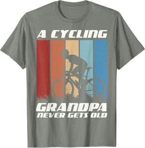 Funny Grandpa Gift | A Cycling Grandpa Never Gets Old Gift