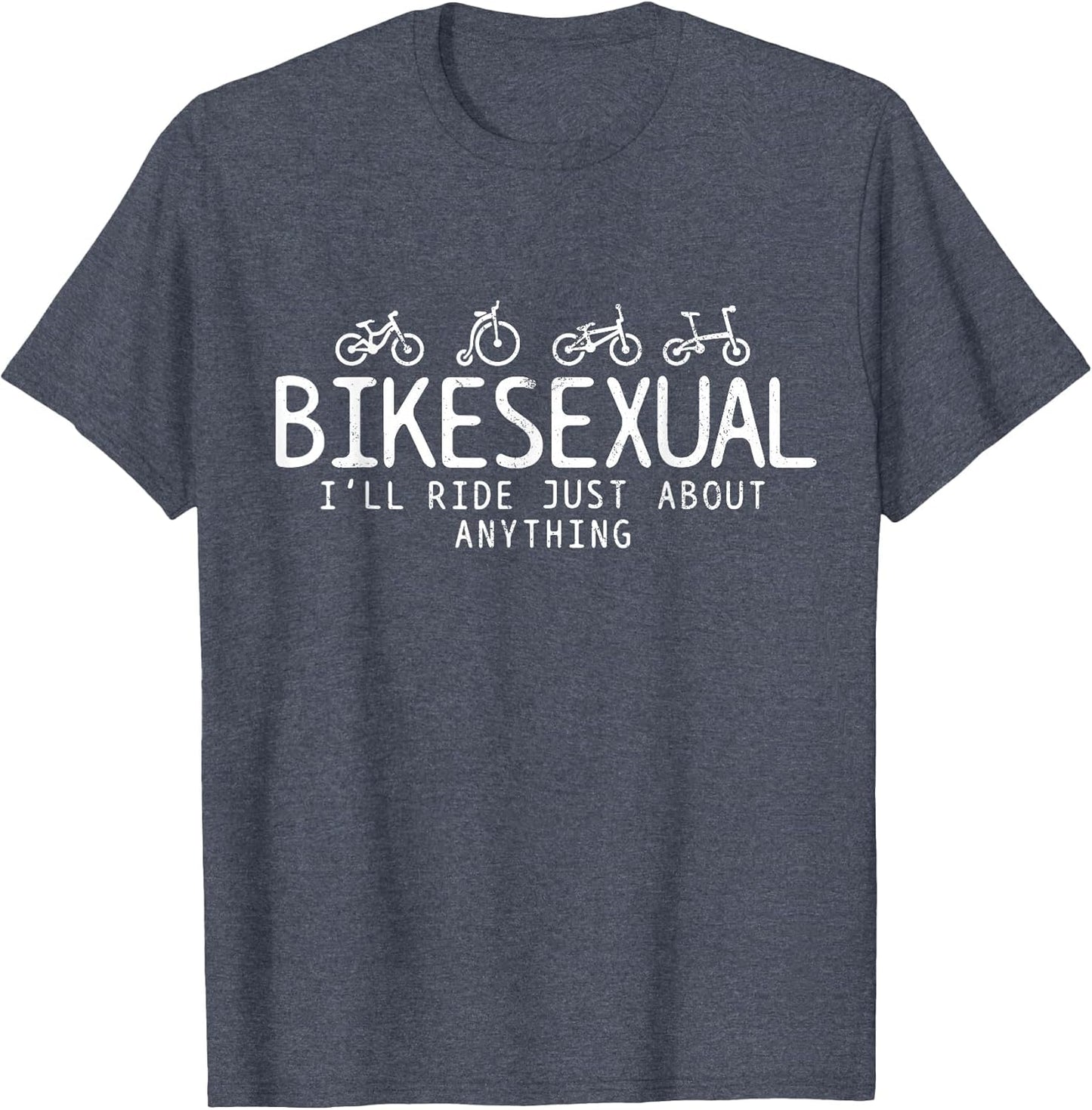 Bikesexual - Funny Bicycle Bike Cycling Shirt Gift