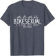 Bikesexual - Funny Bicycle Bike Cycling Shirt Gift