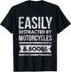 Motorcycles & Boobs Funny Rally Biker Motocross & Road