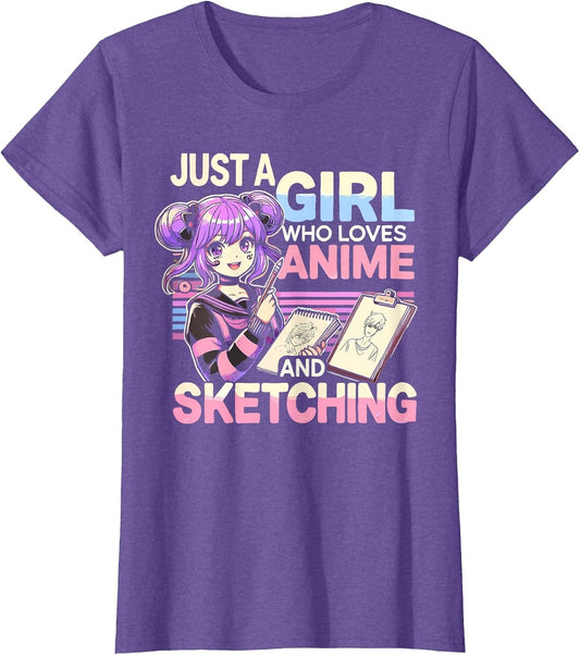 Just A Girl Who Loves Anime and Sketching, Otaku Anime
