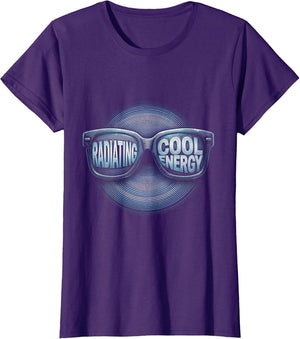 Radiating Cool Energy Graphic Design