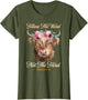 Follow The Word Not The Herd Christian Western Highland Cow