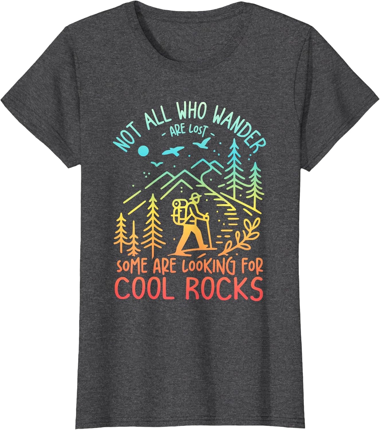 Not All Who Wander are Lost Some are Looking for Cool Rocks