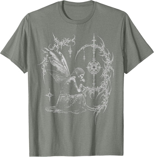 Y2K Grunge Fairy Alt Gothic Sigilism Vintage Graphic