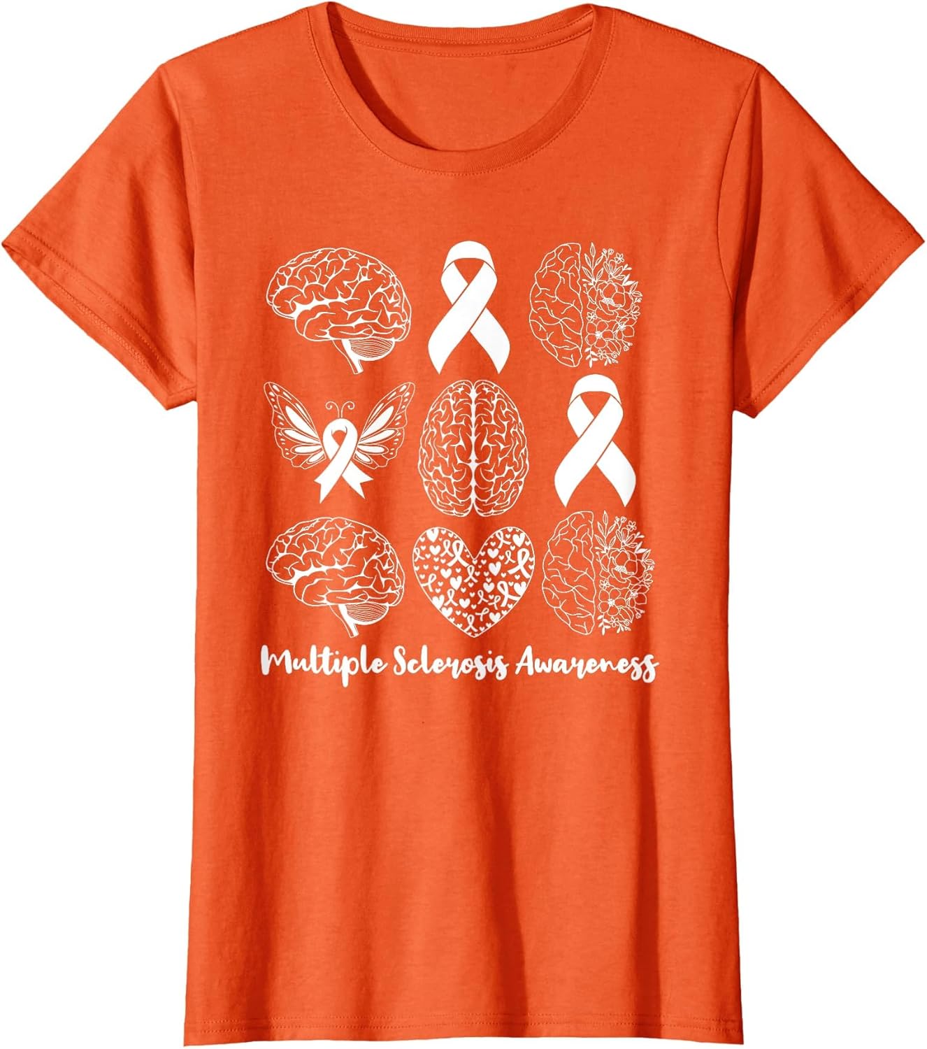 Multiple Sclerosis Awareness Month Brain Women Ms Support