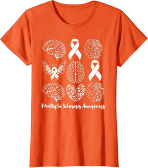 Multiple Sclerosis Awareness Month Brain Women Ms Support