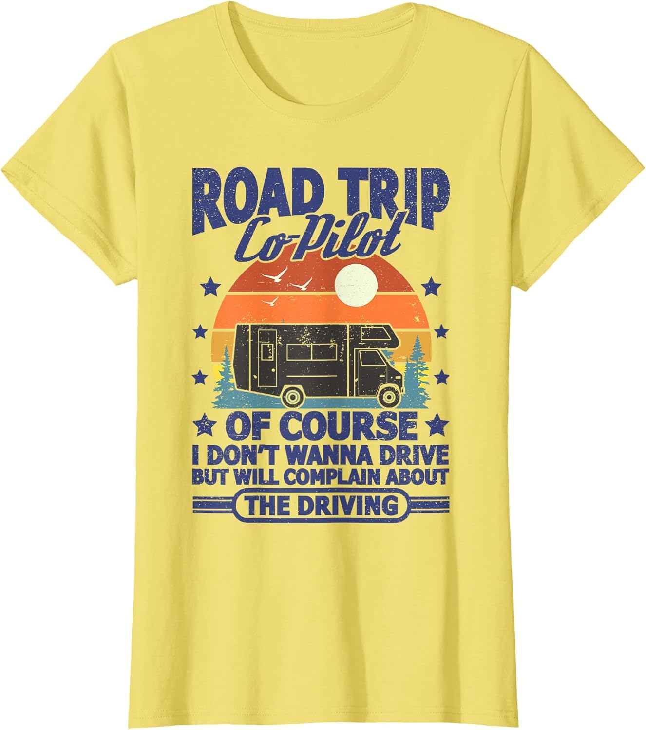 Road Trip Motorhome Co-Pilot RV Camper Passenger Driver