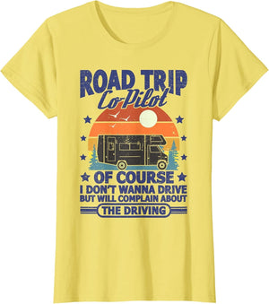 Road Trip Motorhome Co-Pilot RV Camper Passenger Driver