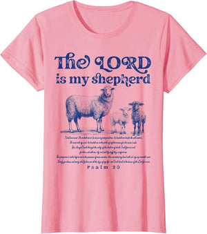 The Lord is My Shepherd Christian Sheep Psalm 23 Faith