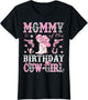 Mommy of The Birthday Cowgirl Pink Disco Rodeo Western