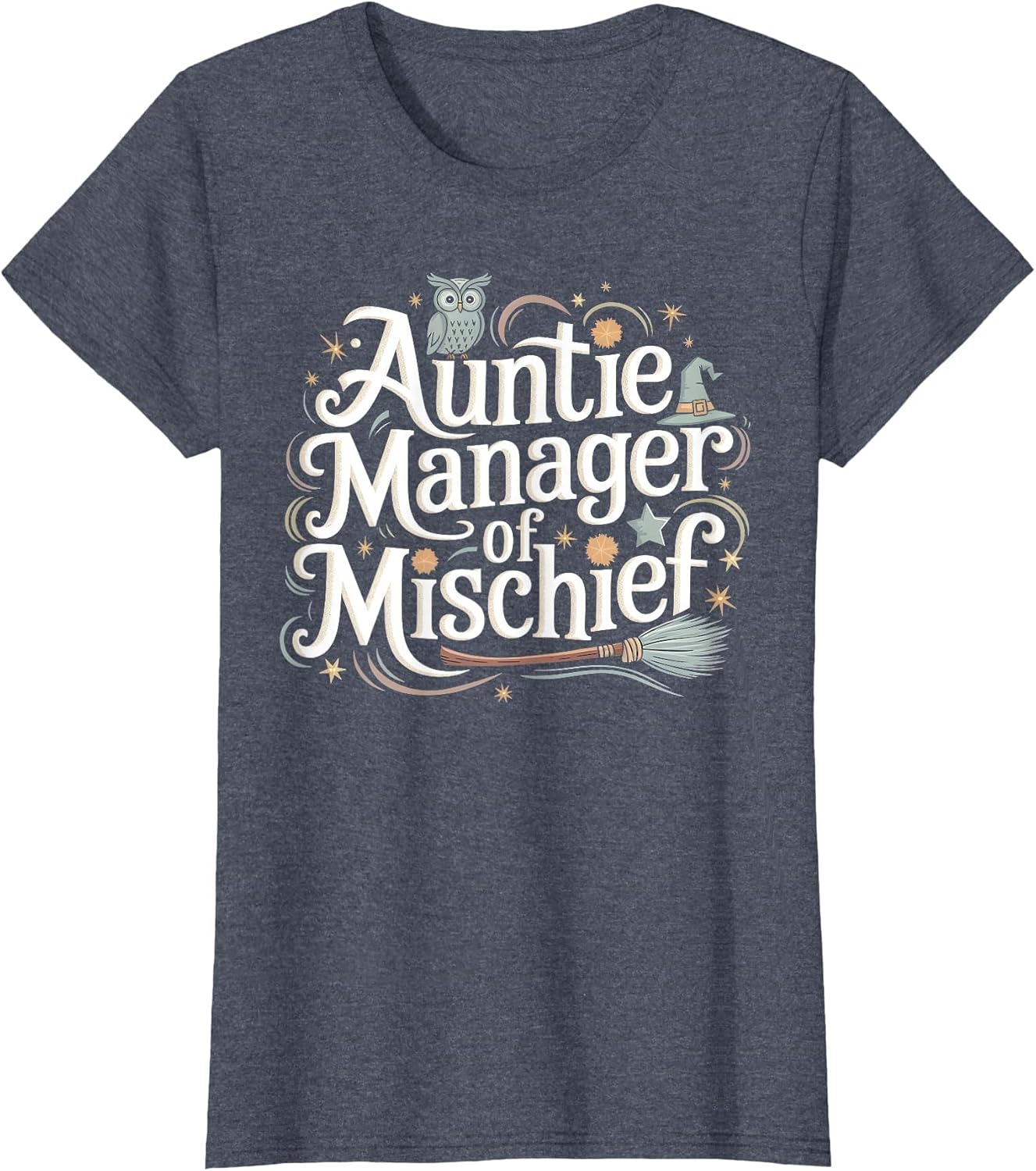Funny Auntie Manager of Mischief Family Matching Best Aunt