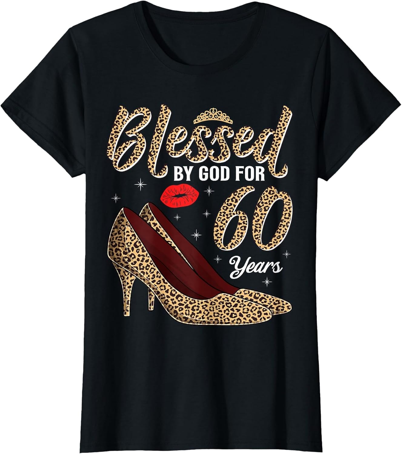 Blessed by God for 60 Years Old Ladies 60th Birthday