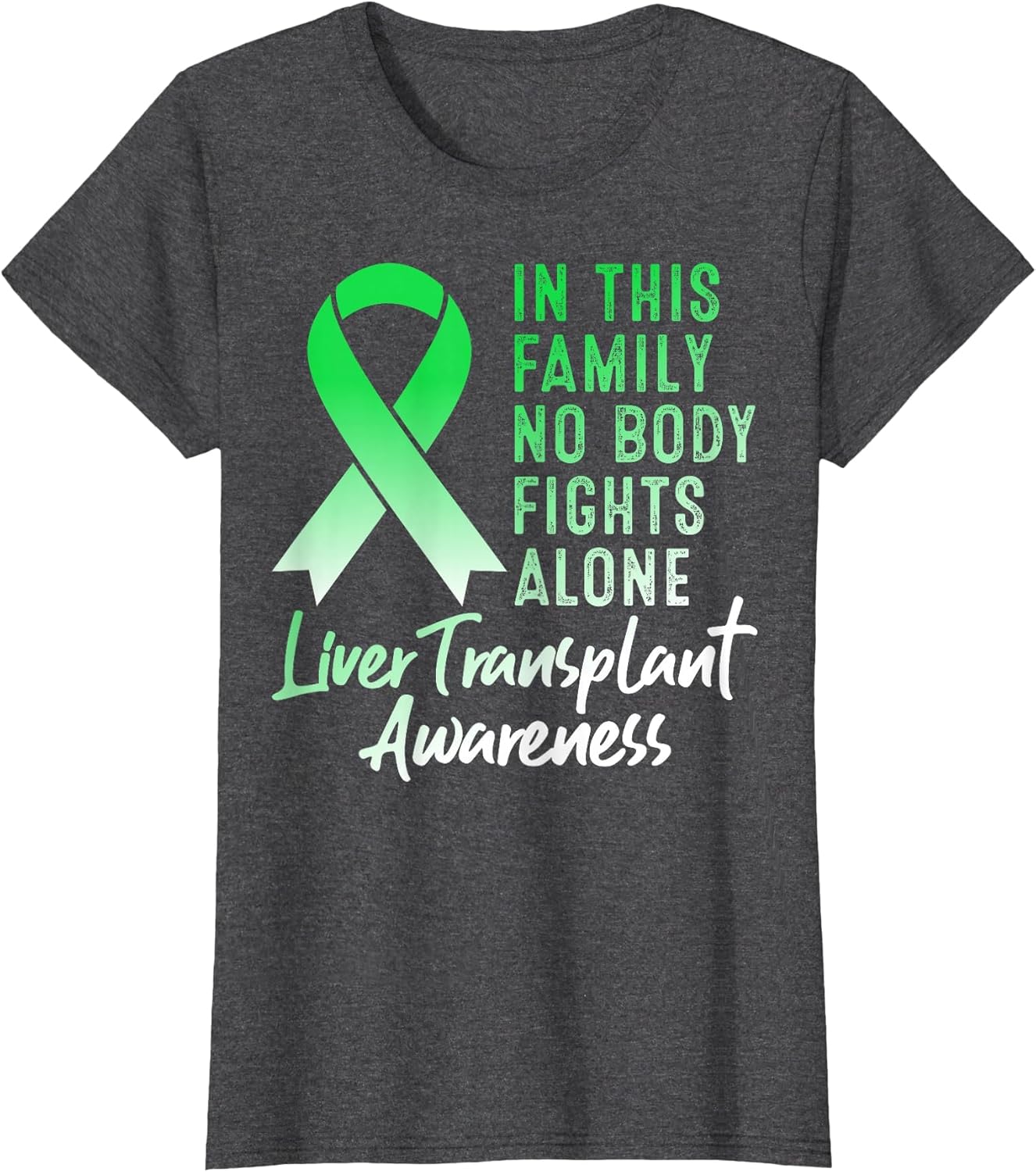 This Family Nobody Fights Alone Liver Transplant Awareness