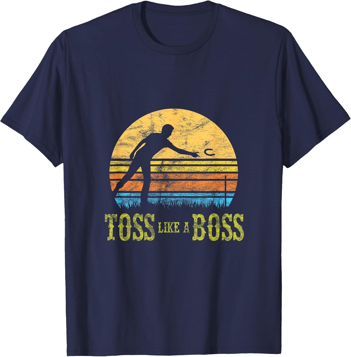 Toss Like A Boss - Funny Horseshoe
