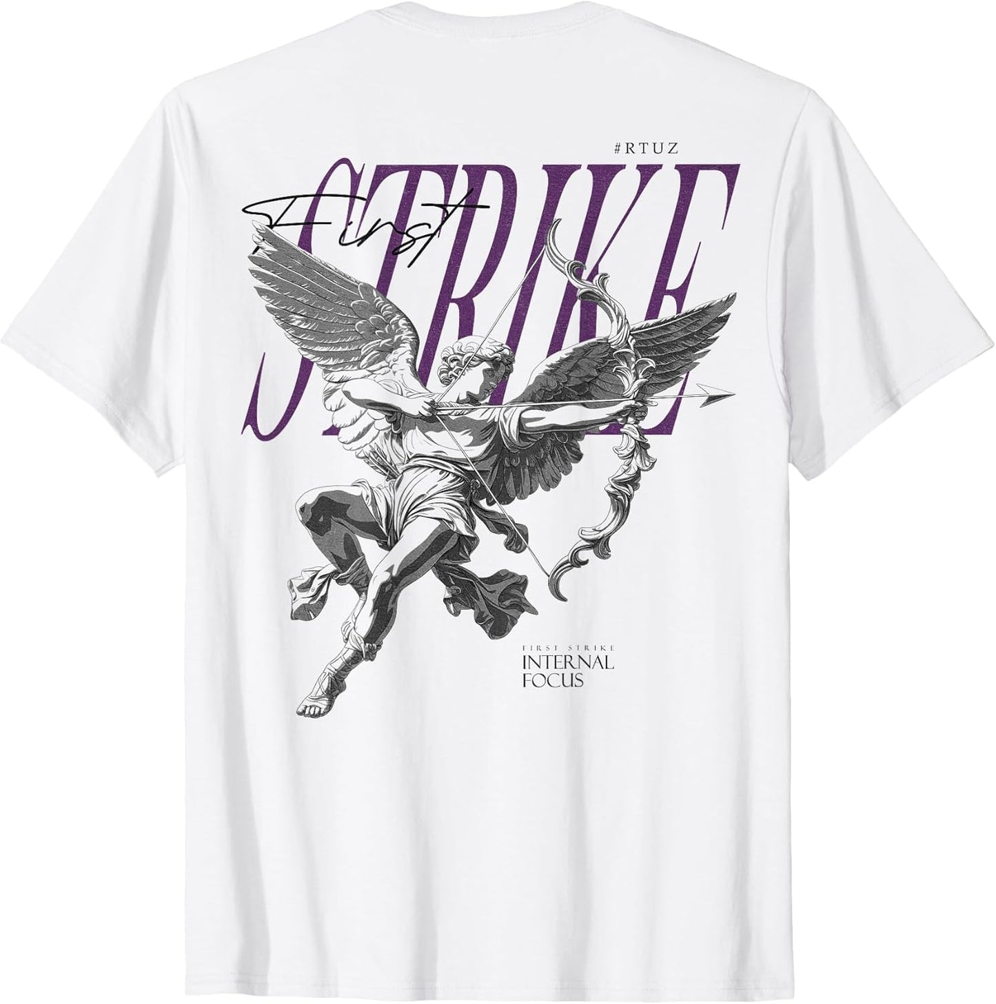 Hip Hop Vintage Edgy Urban Y2K Back Print Streetwear Angel