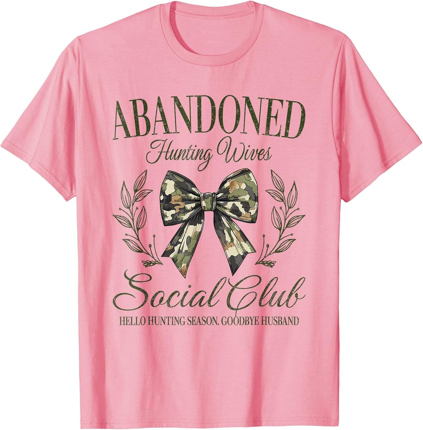 Vintage Abandoned Hunting Wives Social Club Retro Hunting
