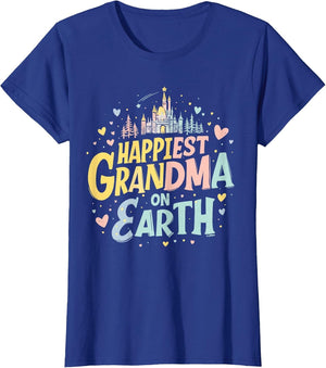 Happiest Grandma on Earth Cute Castle Fairy Tale Magical