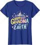 Happiest Grandma on Earth Cute Castle Fairy Tale Magical