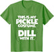 Pickle Halloween Costume Shirt Easy Funny Women Men Kids