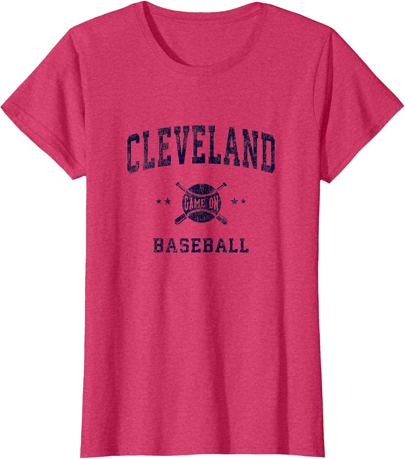 Cleveland Vintage Baseball Throwback Retro Design