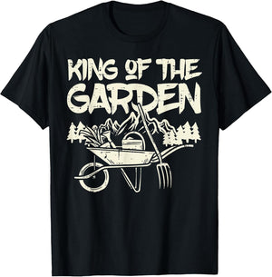 King of The Garden Cool Gardening Gardener Grandpa Dad Men