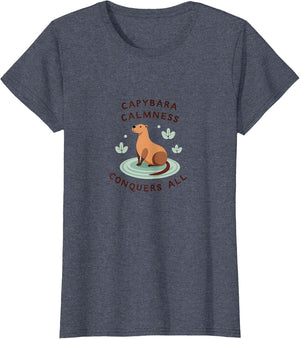 Capybara Calmness Conquers All Zen Design
