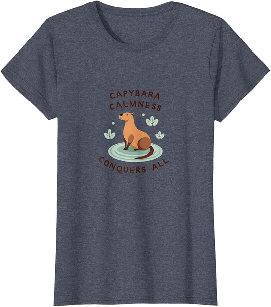 Capybara Calmness Conquers All Zen Design