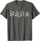 Checkered Race car Papa White Black Checkerboard Men Flag