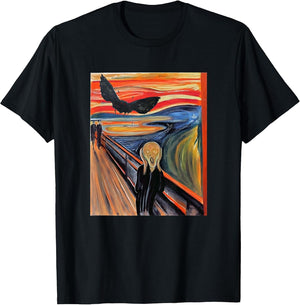 Mothman The Scream Mashup WV Cryptid Art