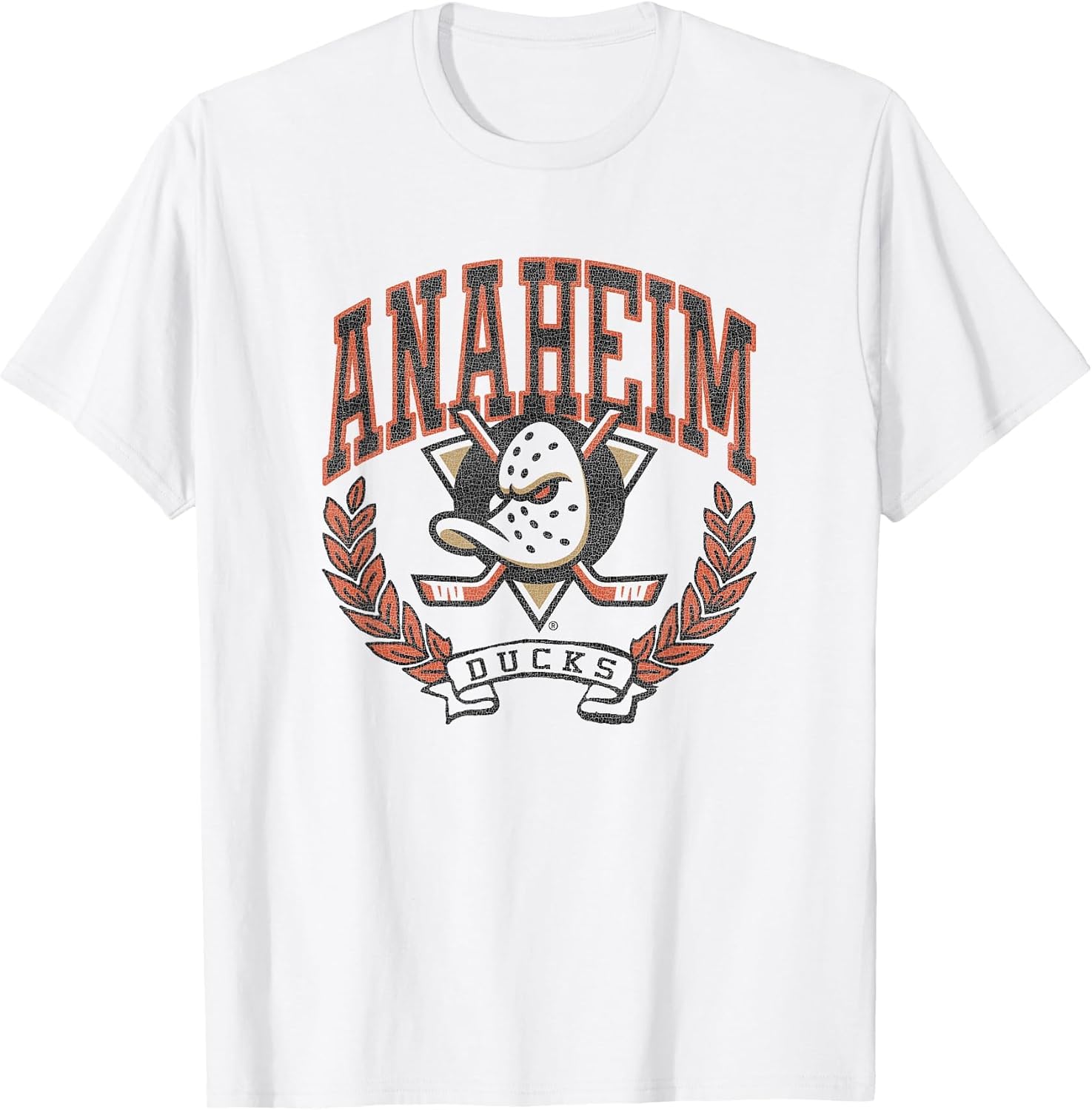 Anaheim Ducks Vintage Victory White Licensed