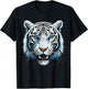 White Tiger Blue Eyes Wild Cat Animal