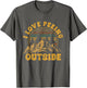 I Love Peeing Outside Funny Camping Shirts Hiking