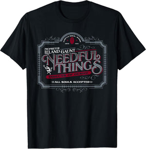 Gothic Horror Graphic Logo | Needful Things Devil