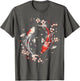 Cherry Blossom Koi Carp Fish Japanese Sakura Graphic Art